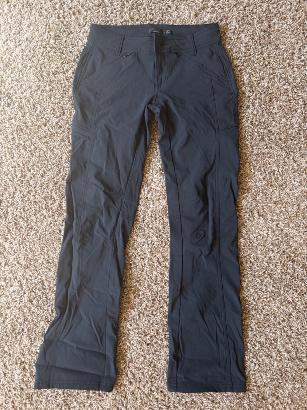Prana Women's Black Straight Leg Performance Pants